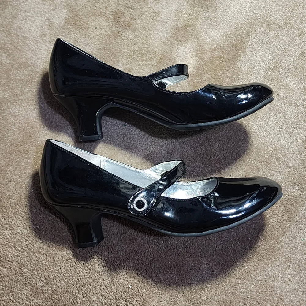 American Eagle Black Mary Jane Kids Shoes